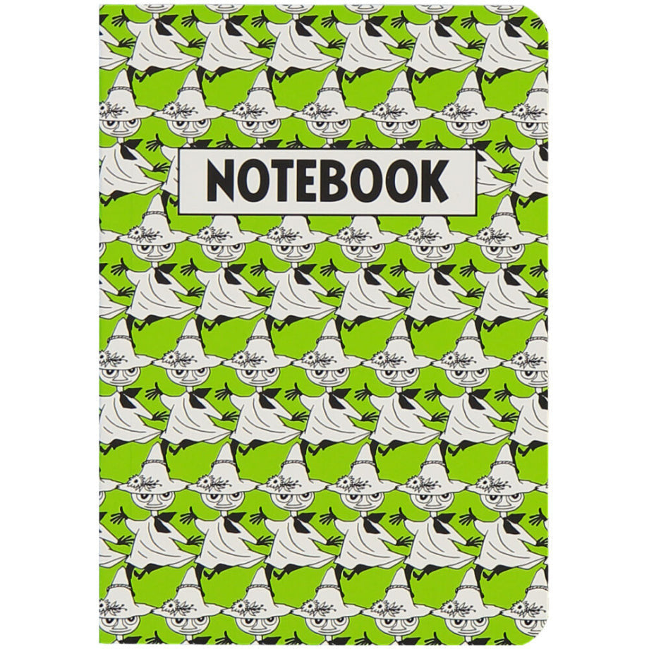 Snufkin Notebook A6 green - Anglo Nordic - The Official Moomin Shop