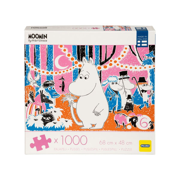 Moomin Comic Book Cover 6 Puzzle 1000-pcs - Martinex
