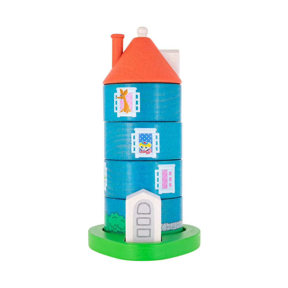 Moominhouse Stackable Wooden Toy - The Official Moomin Shop