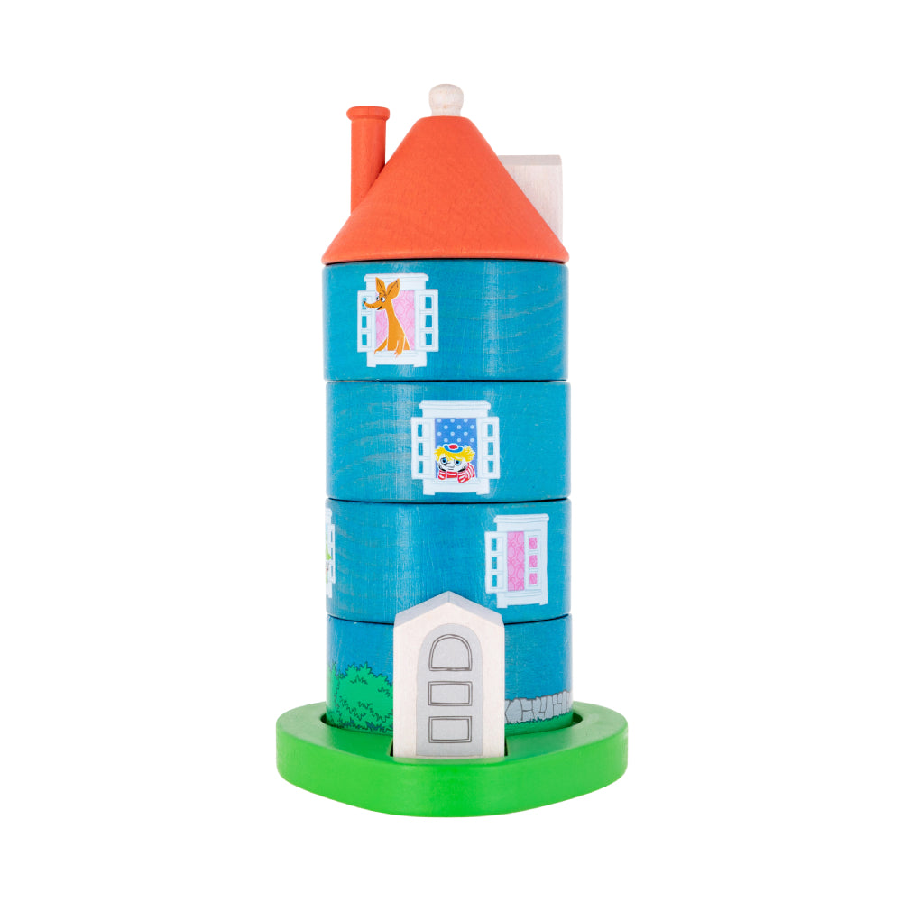 Moominhouse Stackable Wooden Toy - Martinex - The Official Moomin Shop
