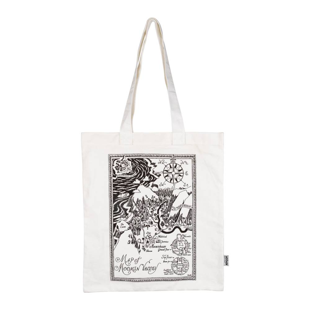 Moominvalley Map Eco Totebag - Martinex - The Official Moomin Shop