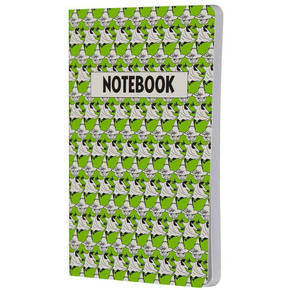 Snufkin Notebook A5 Green - Anglo-Nordic - The Official Moomin Shop
