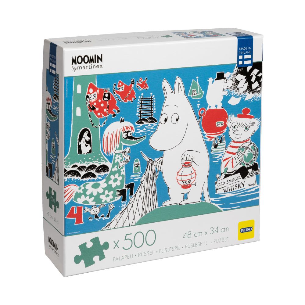 Moomin Comic Book Cover 4 Puzzle 500-pcs - Martinex - The Official Moomin Shop
