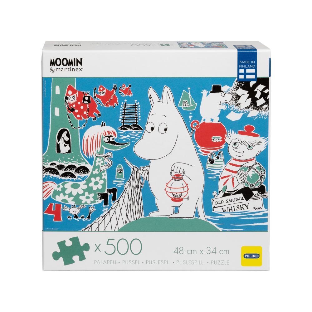 Moomin Comic Book Cover 4 Puzzle 500-pcs - Martinex - The Official Moomin Shop