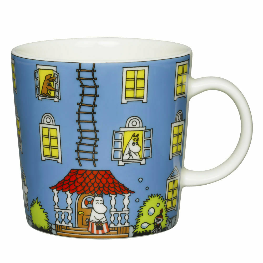 Moominhouse Mug 0,3L Blue - The Official Moomin Shop