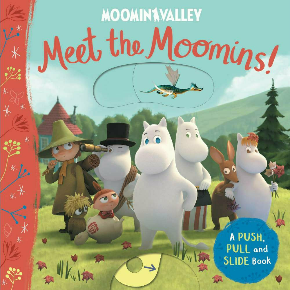 Meet the Moomins! A Push, Pull and Slide Book - Macmillan - The Official Moomin Shop
