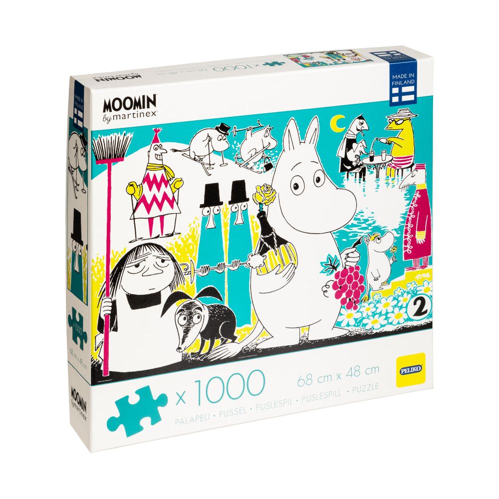 Moomin Comic Book Cover 2 Puzzle 1000-pcs - Martinex - The Official Moomin Shop