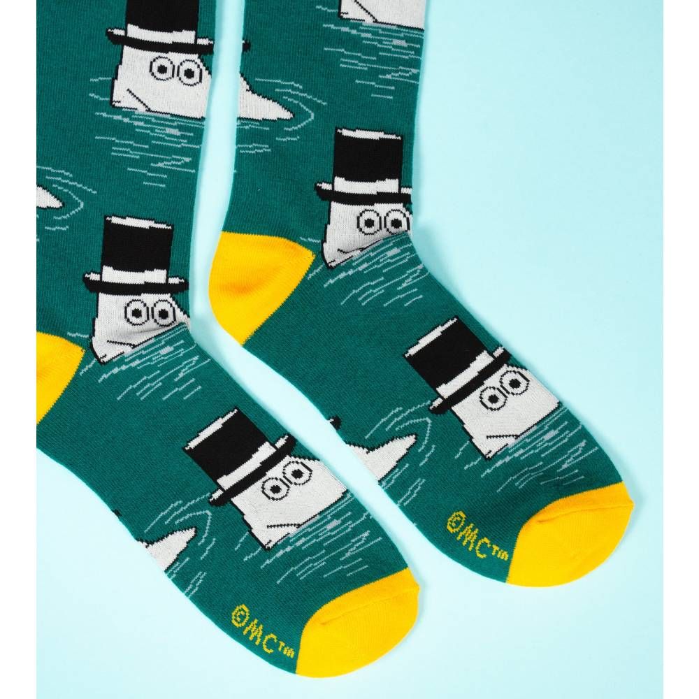Moominpappa Swimming Socks Green - Nordicbuddies - The Official Moomin Shop
