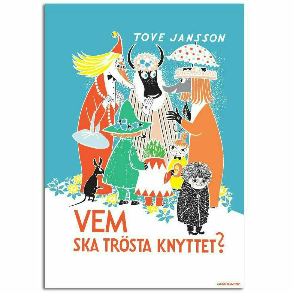 Moomin Poster - Who will comfort Toffle? 100 x 70 cm - The Official Moomin Shop