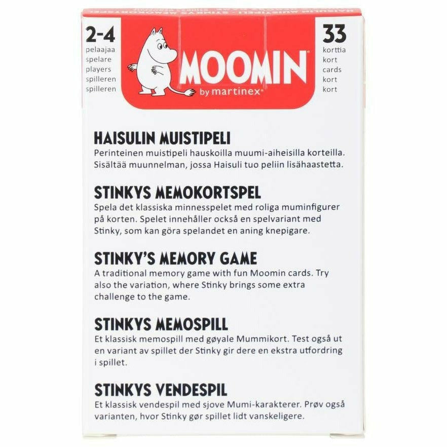 Stinky Memory Card Game - Martinex - The Official Moomin Shop