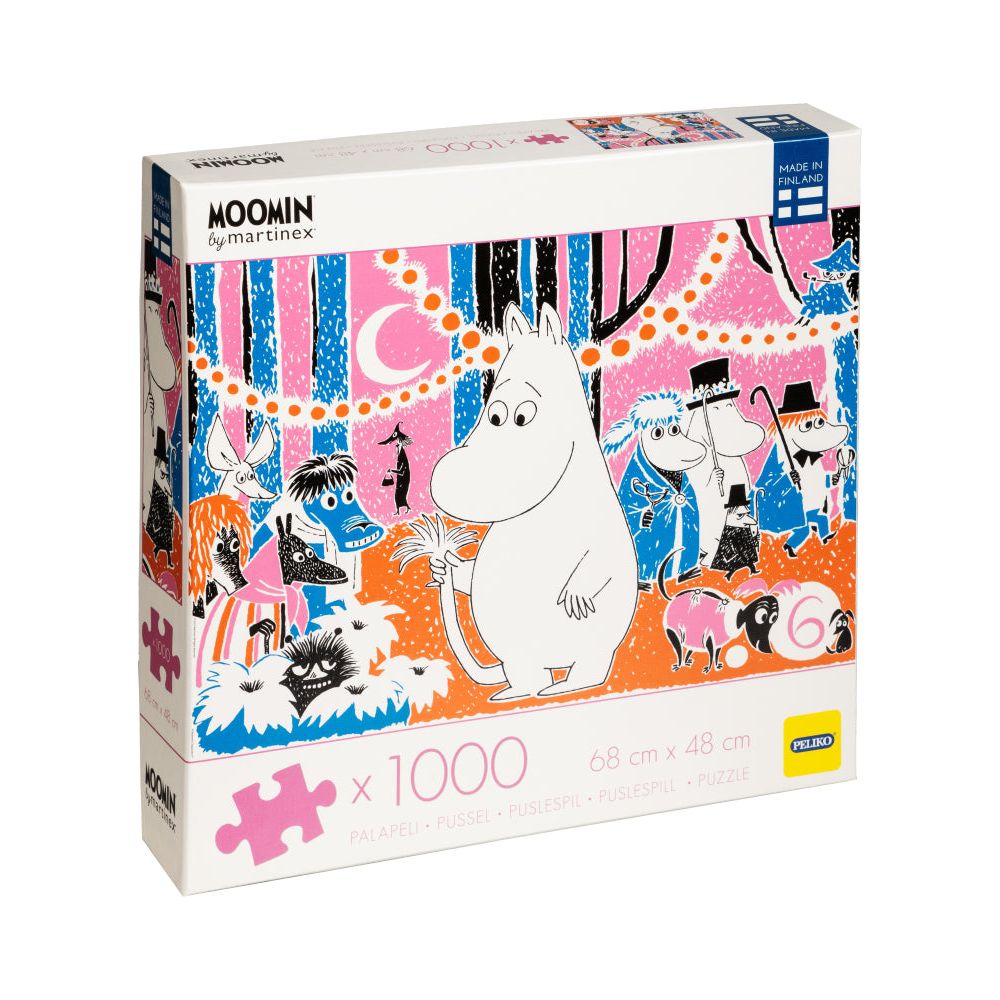 Moomin Comic Book Cover 6 Puzzle 1000-pcs - Martinex - The Official Moomin Shop