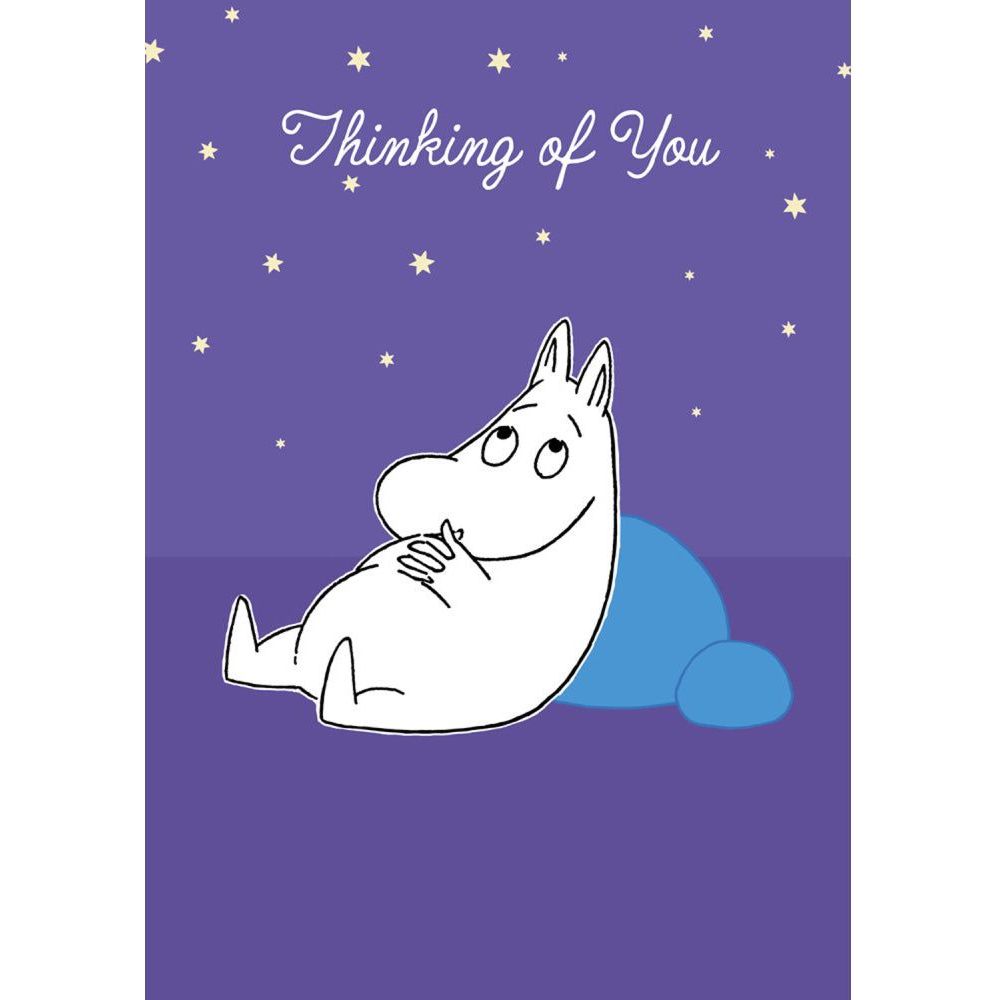 Moomin Thinking Of You Greeting Card - The Official Moomin Shop