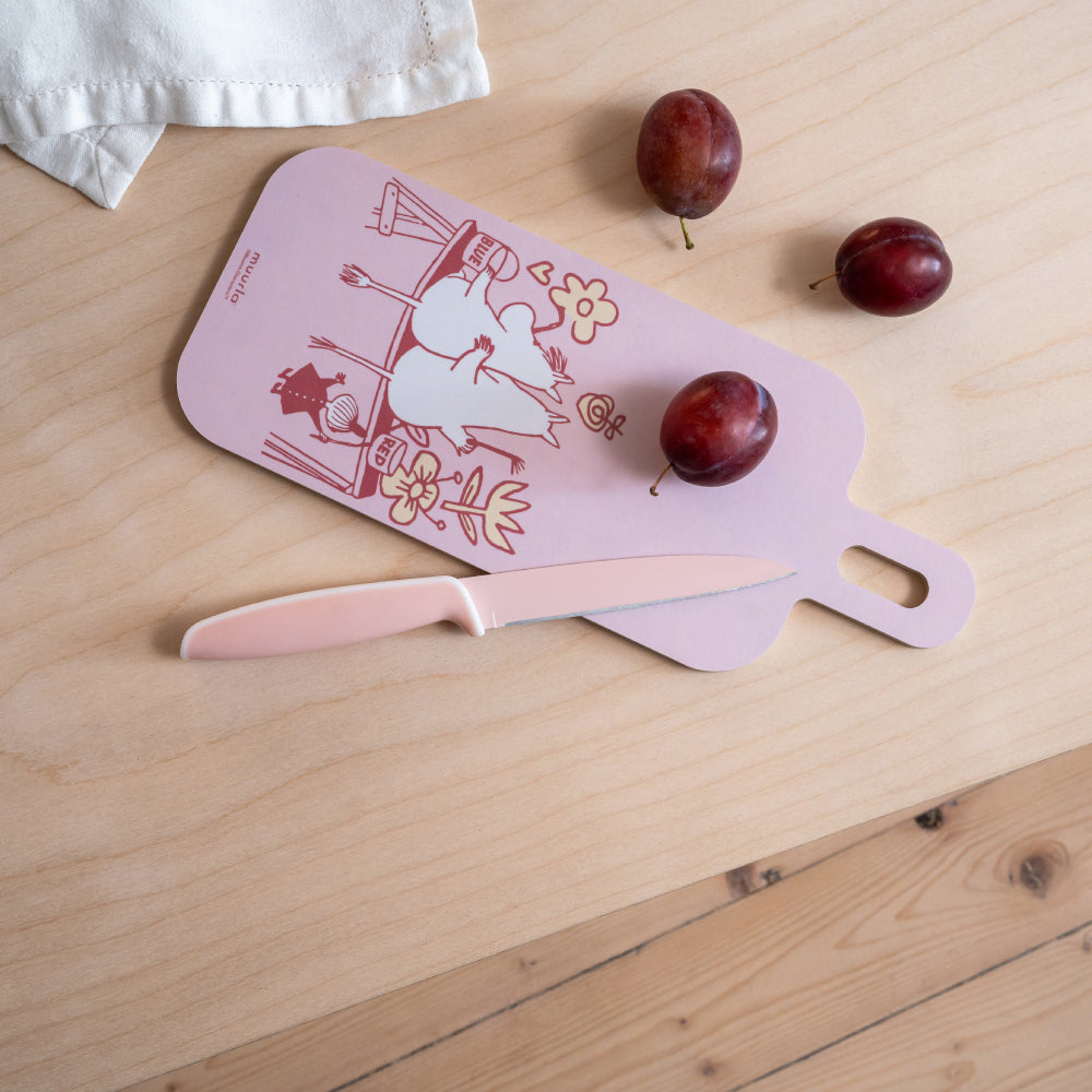 Moomin Flower Field Cutting Board 13x33cm - The Official Moomin Shop