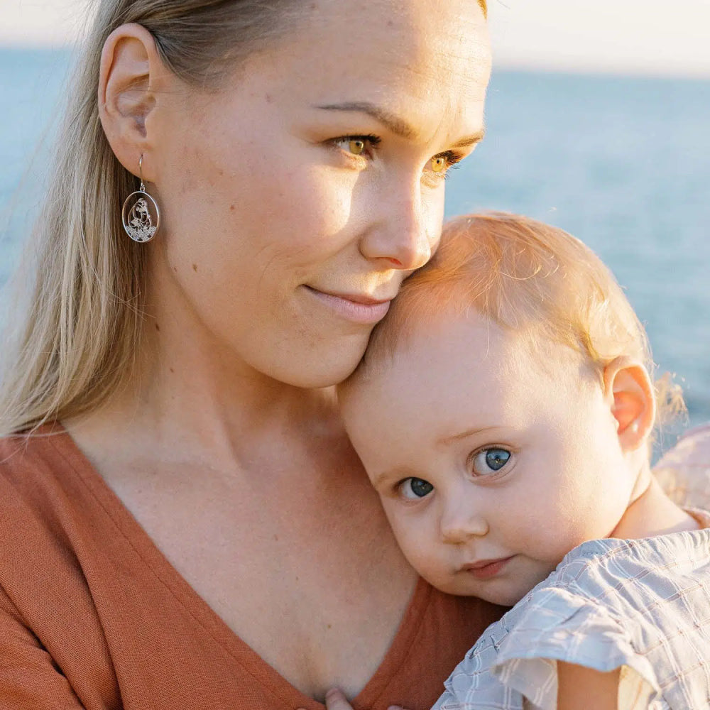 Moomin Love Silver Earrings - The Official Moomin Shop