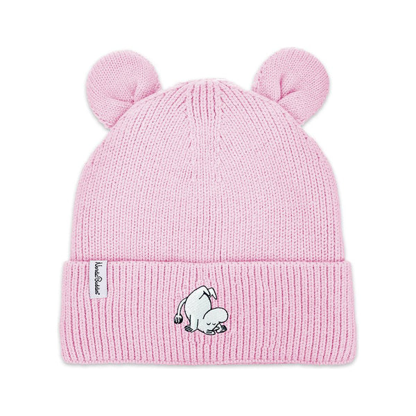 Moomintroll Bear Ear Beanie Kids Pink - Nordicbuddies - The Official Moomin  Shop