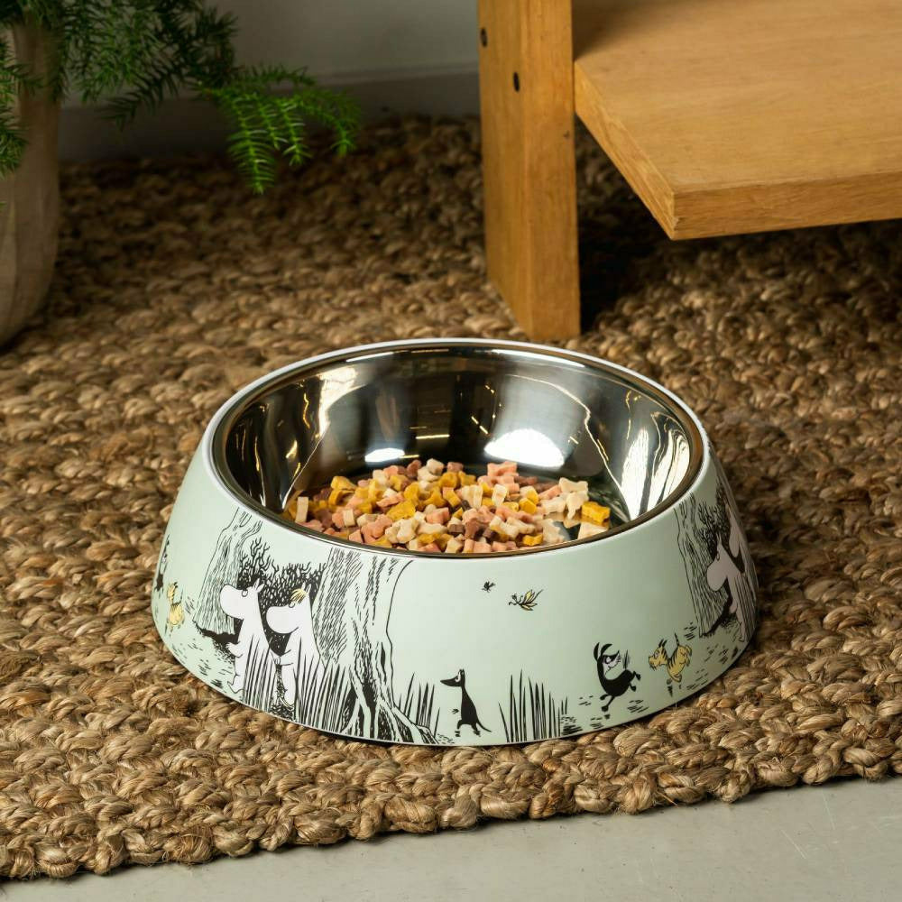 Moomin For Pets Food Bowl Green XL - The Official Moomin Shop