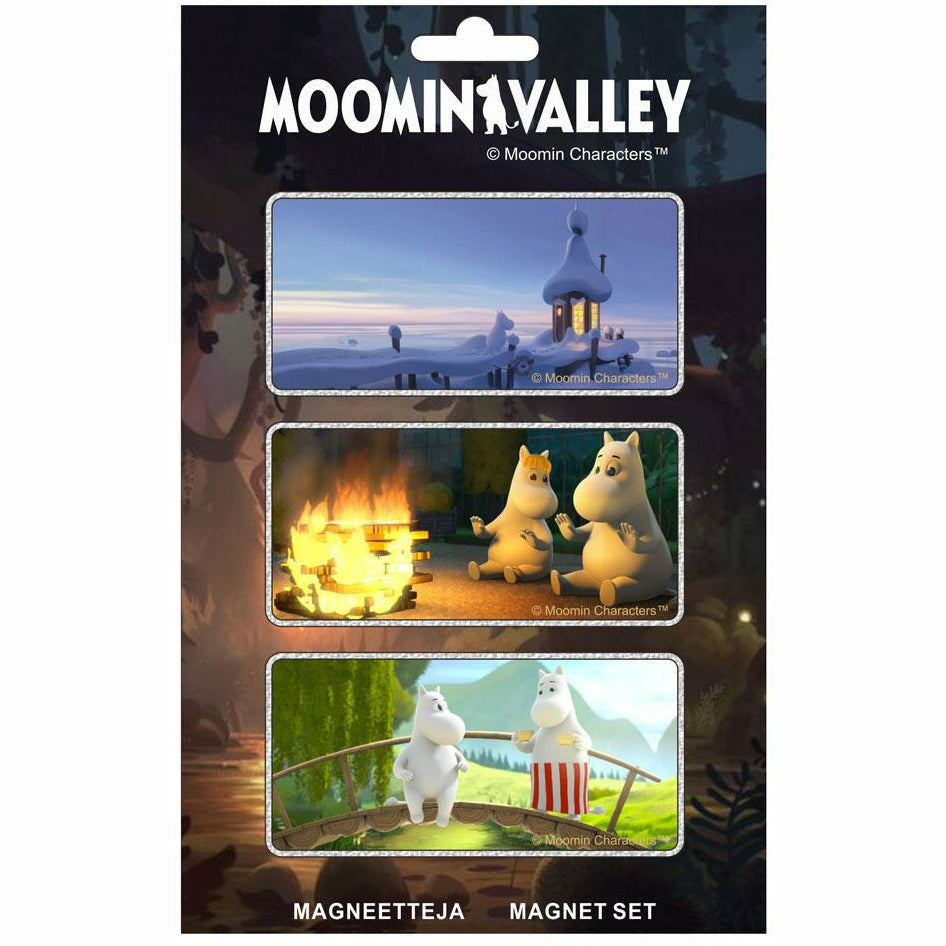 Moominvalley Magnets 3-set - TMF-Trade - The Official Moomin Shop