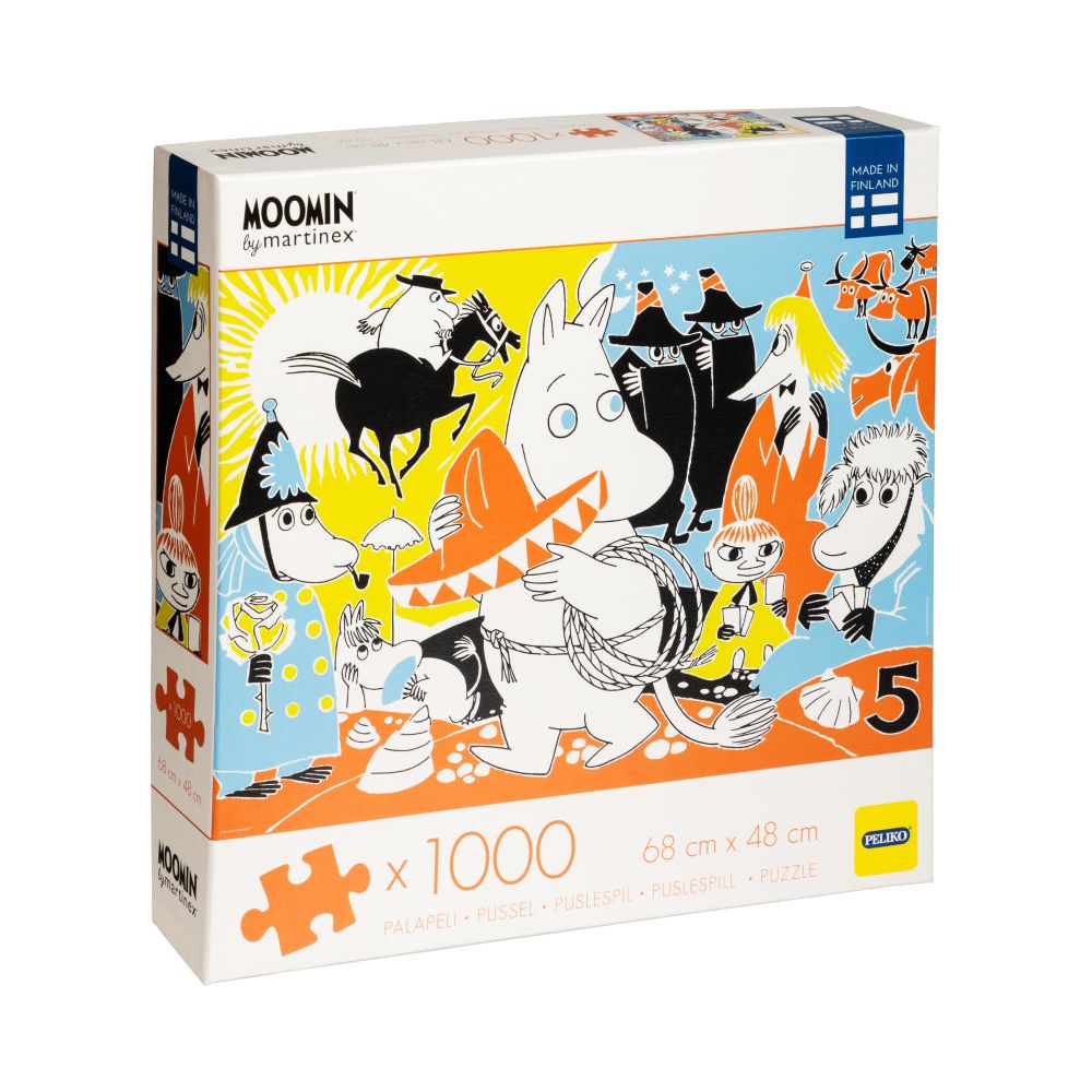 Moomin Comic Book Cover 5 Puzzle 1000-pcs - Martinex - The Official Moomin Shop