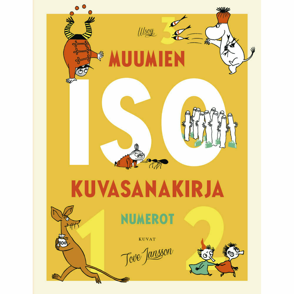 Muumien ISO kuvasanakirja: Numerot - WSOY - The Official Moomin Shop