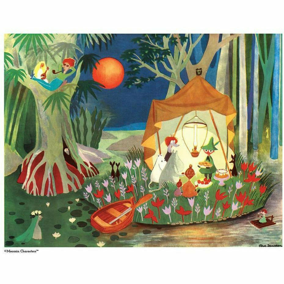 Moomin poster - The Secret Island 50 x 40 cm - The Official Moomin Shop