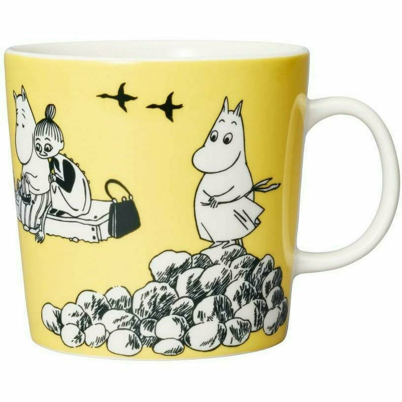 Moomin Yellow Mug 0,4L - The Official Moomin Shop