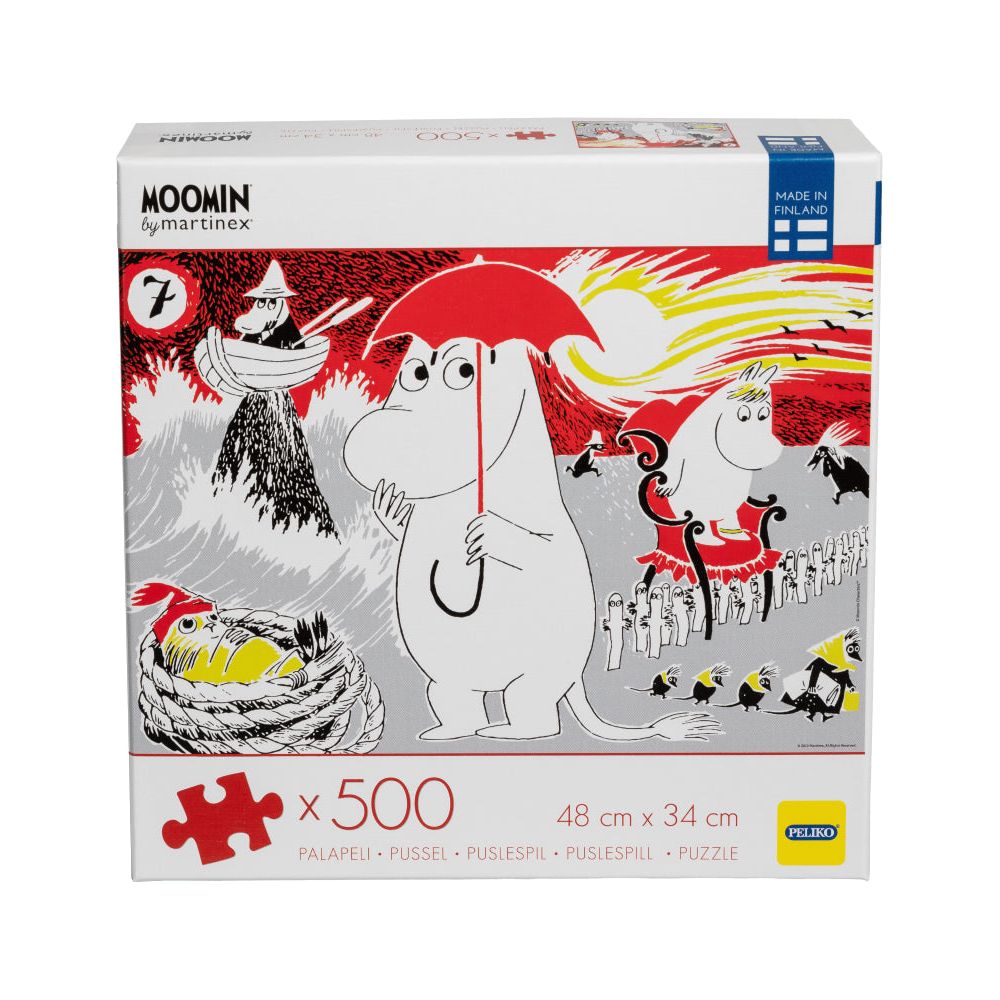 Moomin Comic Book Cover 7 Puzzle 500-pcs - Martinex - The Official Moomin Shop