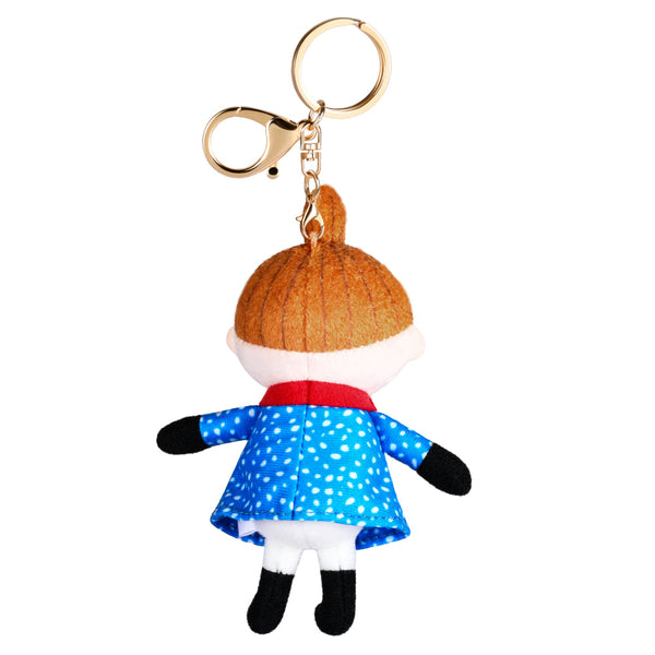 Little My Plush Key Ring Blue - The Official Moomin Shop