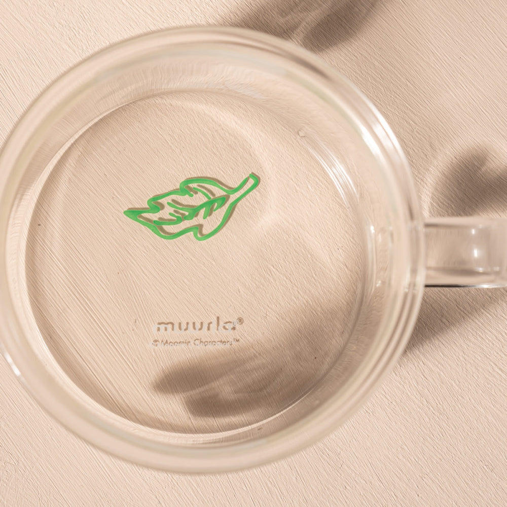 Snufkin Glass Mug Clear 3,5 dl - Muurla - The Official Moomin Shop