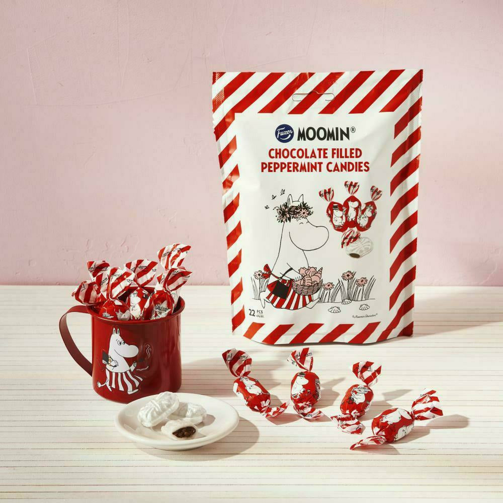 Moomin Peppermint Candy Bag 120g - Fazer - The Official Moomin Shop