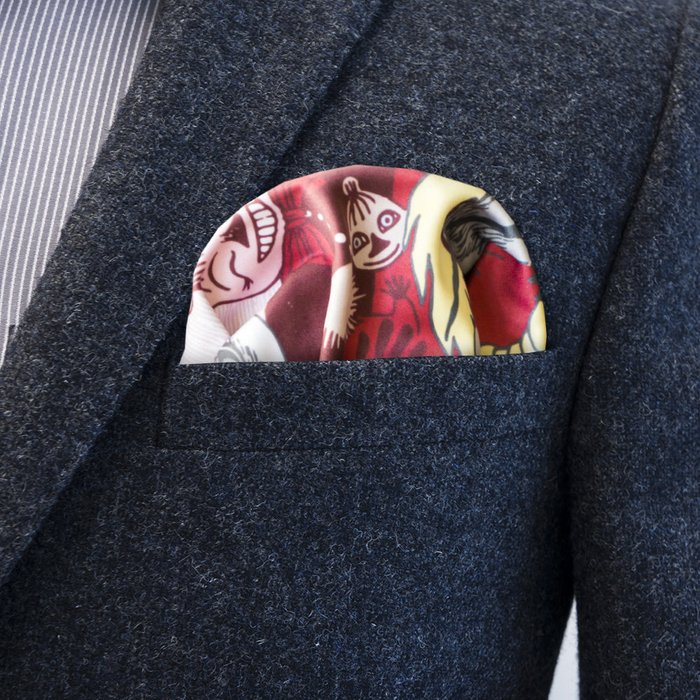 Moomin Carousel Multipurpose Pocket Square - The Official Moomin Shop