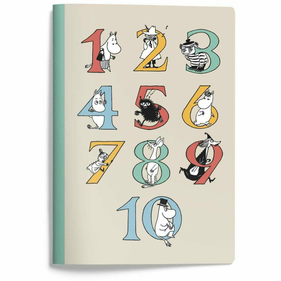 Moomin Numbers A5 Notebook - Putinki - The Official Moomin Shop