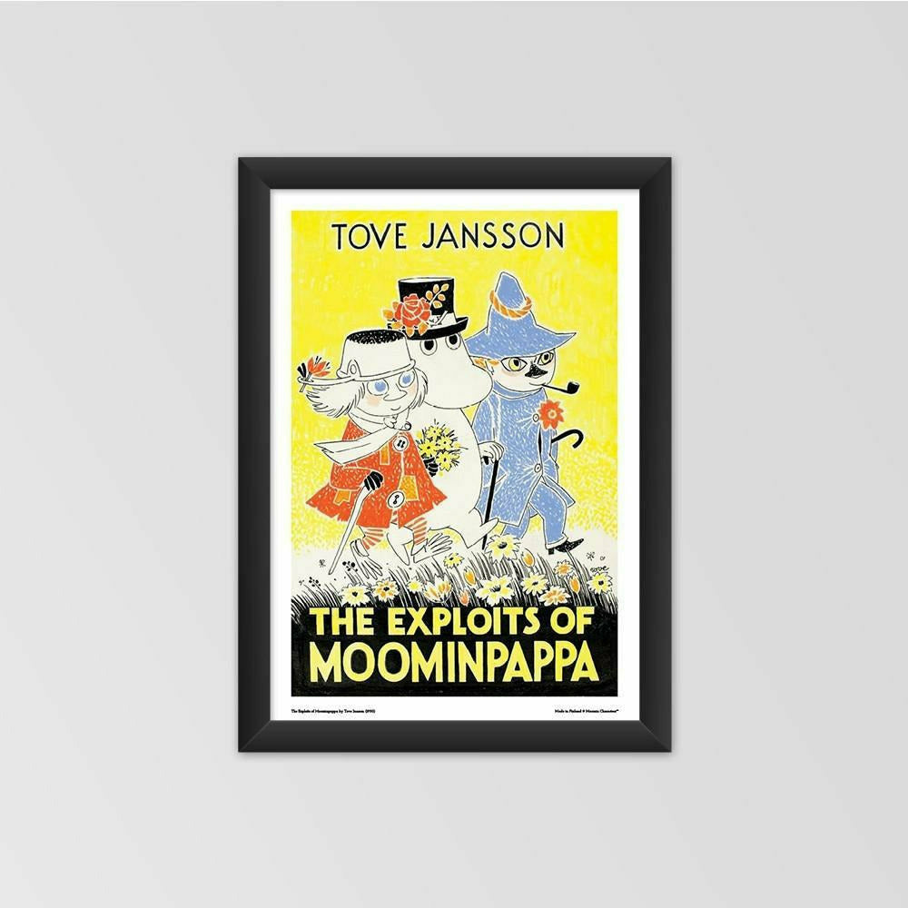 Moomin poster - The Exploits of Moominpappa 100 x 70 cm - The Official Moomin Shop
