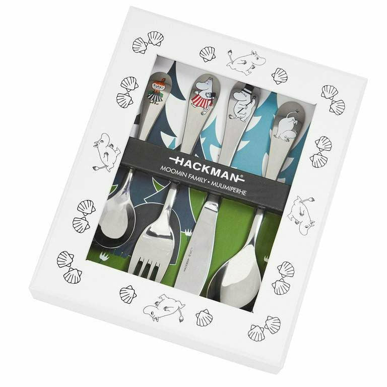 Moomin Family Children's Cutlery 4-Set - The Official Moomin Shop