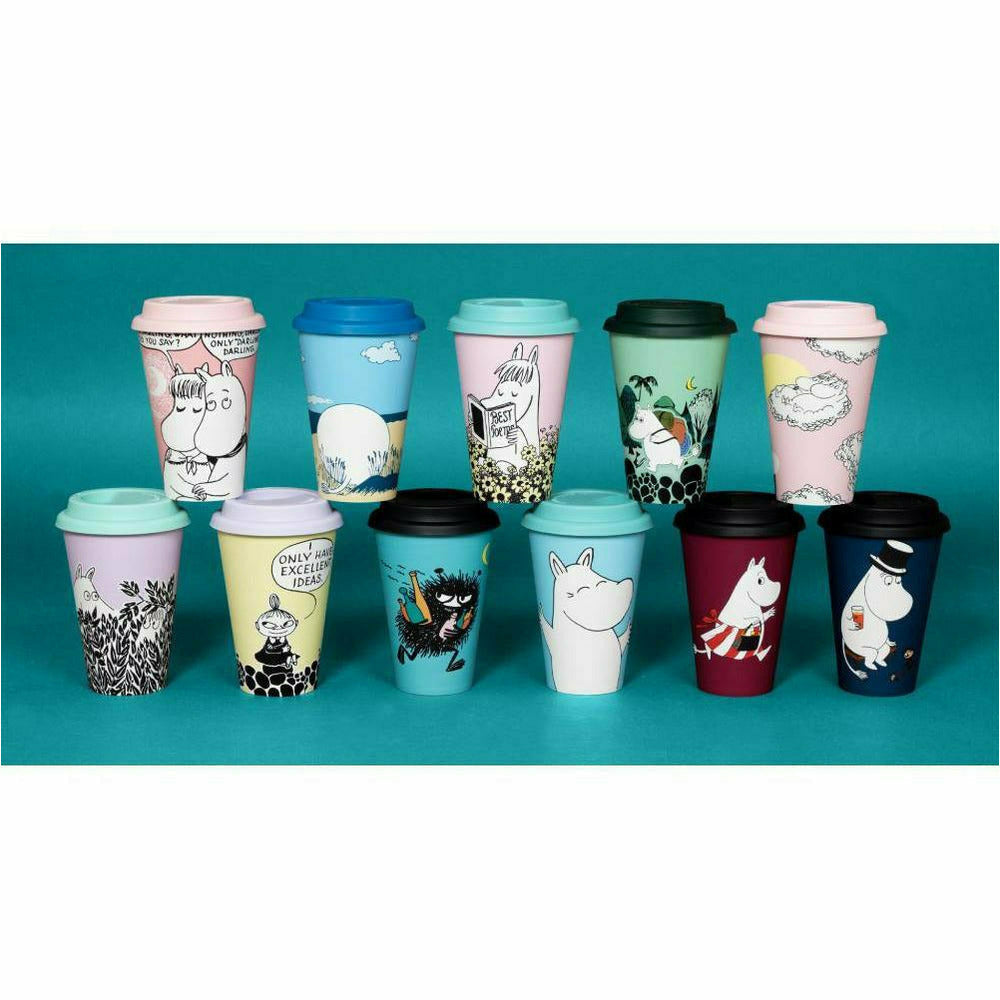 Moomintroll´s Summerday Take away Mug - Nordicbuddies - The Official Moomin Shop