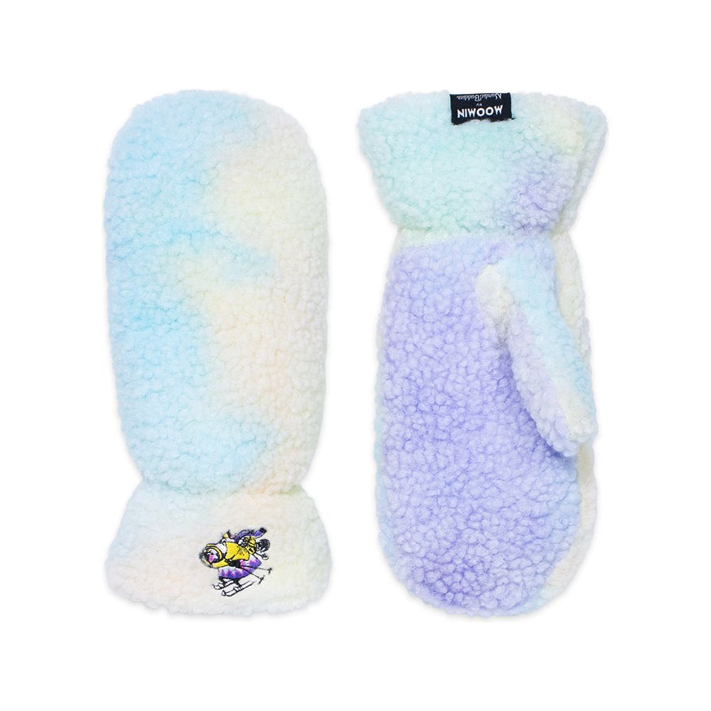 Hemulens Fleece Mittens Multicolour - Nordicbuddies - The Official Moomin Shop