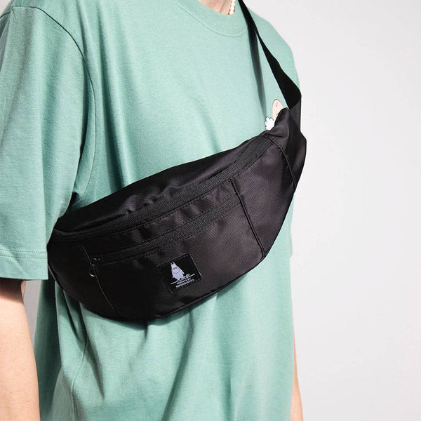 Moomintroll Waist Bag Black - The Official Moomin Shop