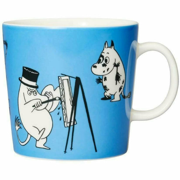 Moomin Blue 1990 Mug 0,4L - The Official Moomin Shop
