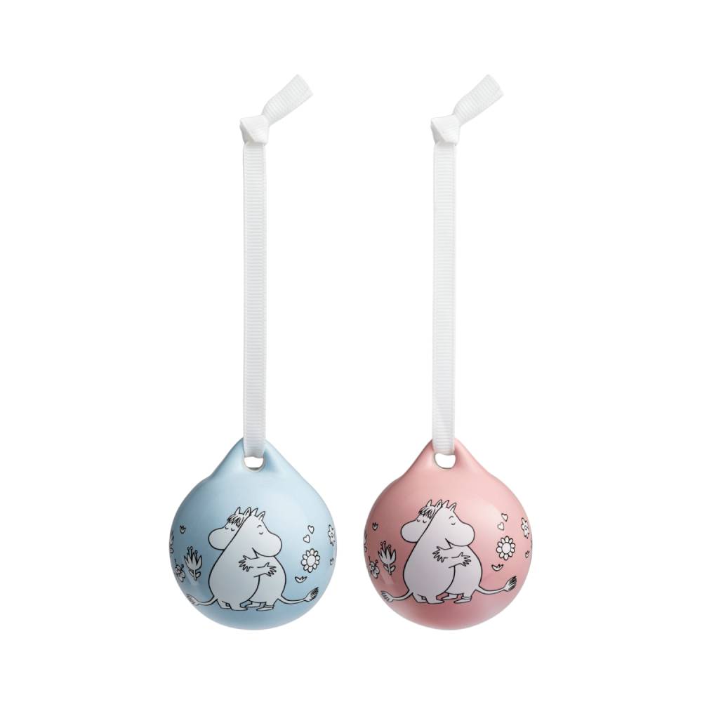 Moomin Love Bauble 2set - The Official Moomin Shop