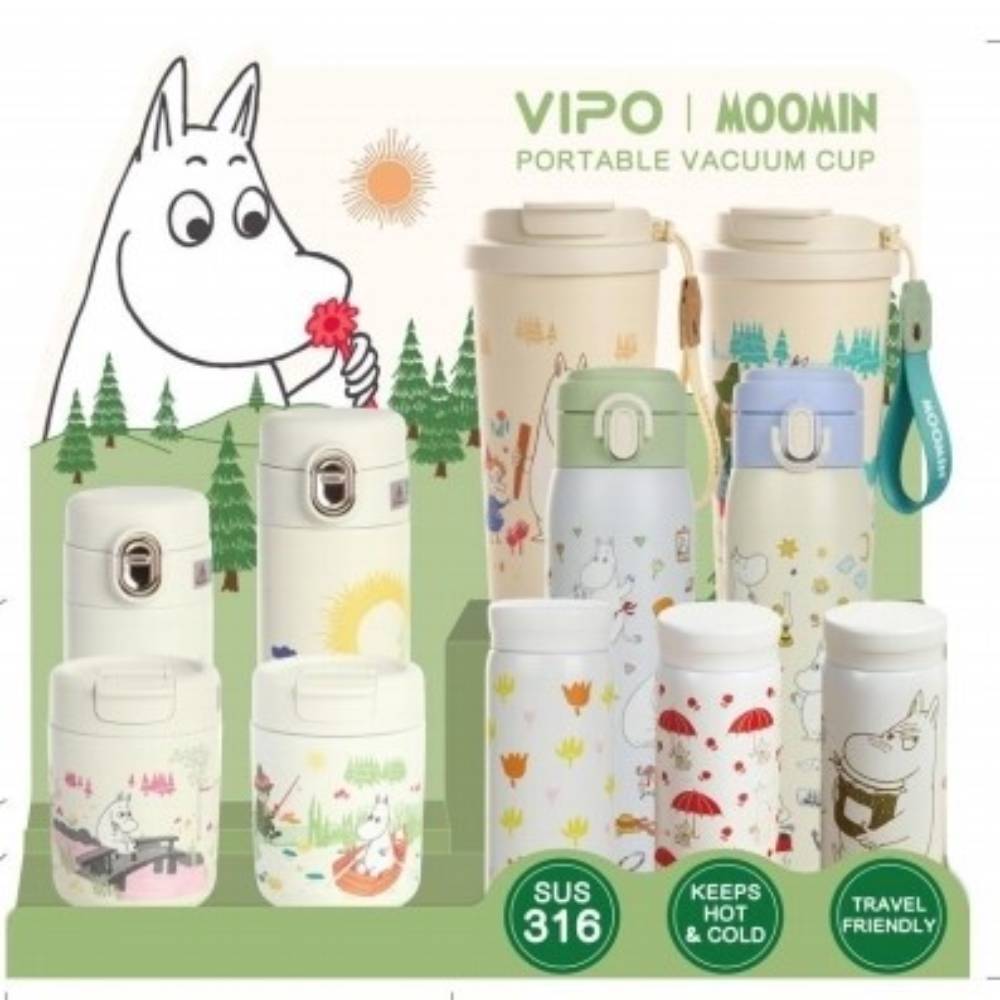 Moomin Summer Vacuum Cup 420ml - The Official Moomin Shop