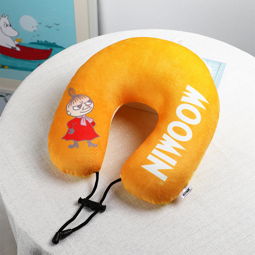 Little My Travel Pillow Orange - Vipo - The Official Moomin Shop