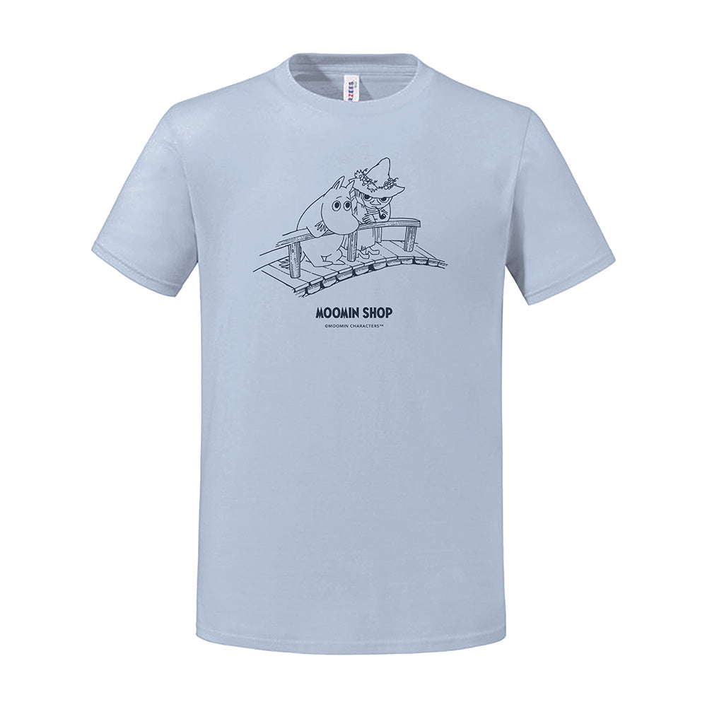 Moomin Shop Exclusive T-Shirt Adults Blue - The Official Moomin Shop