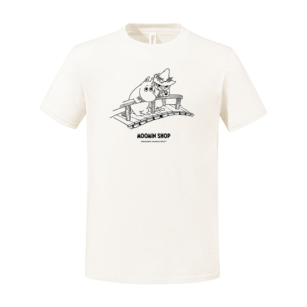 Moomin Shop Exclusive T-Shirt Adults Off-White - The Official Moomin Shop