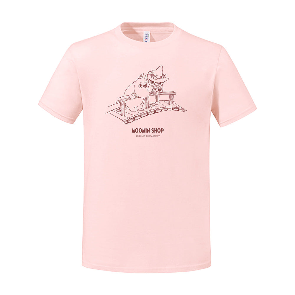 Moomin Shop Exclusive T-Shirt Adults Soft Rose - The Official Moomin Shop