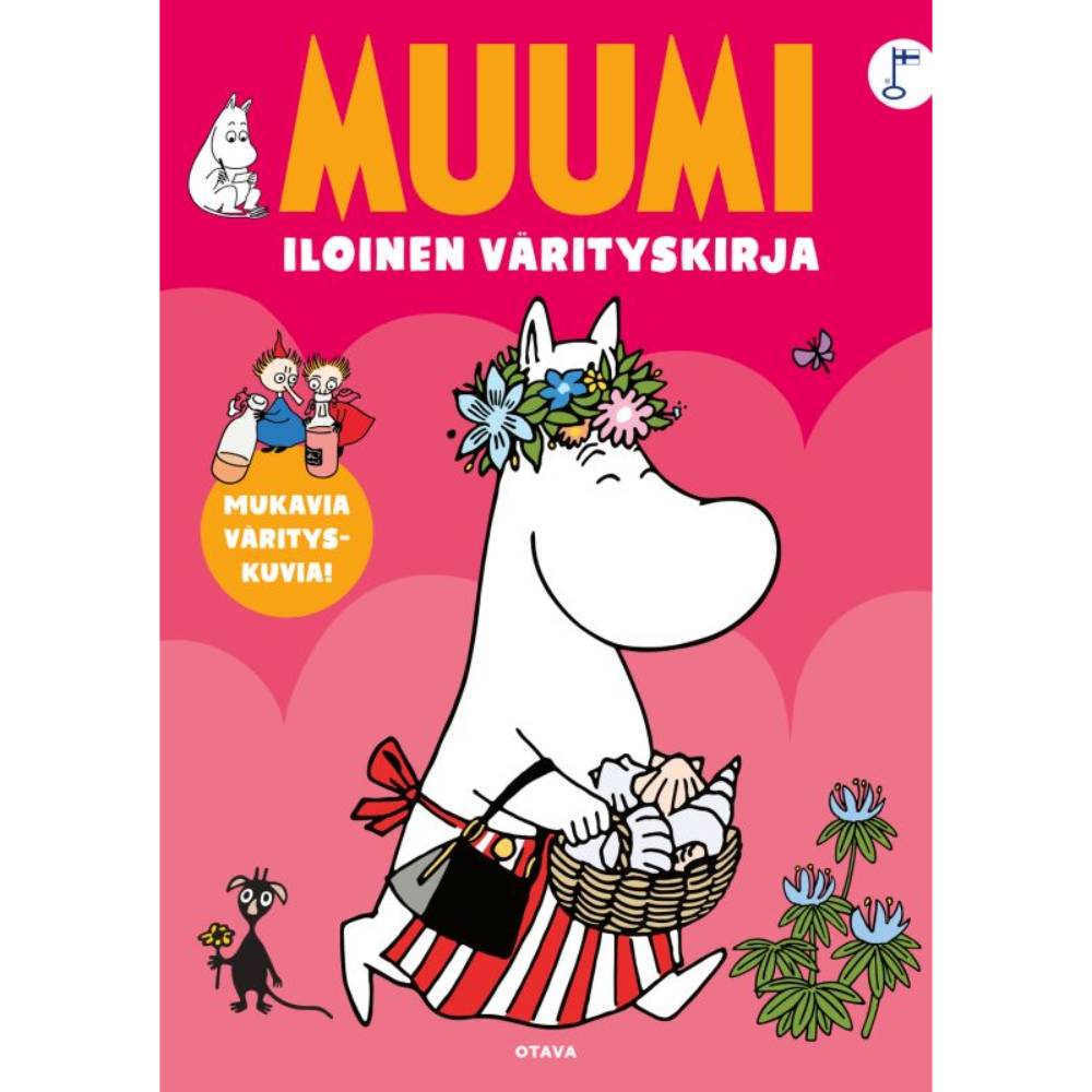 Muumi Iloinen värityskirja - The Official Moomin Shop