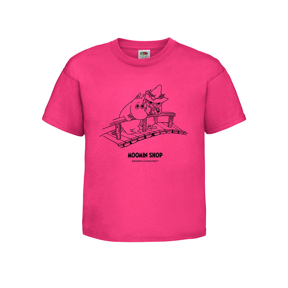 Moomin Shop Exclusive T-Shirt Kids Fuchsia - The Official Moomin Shop