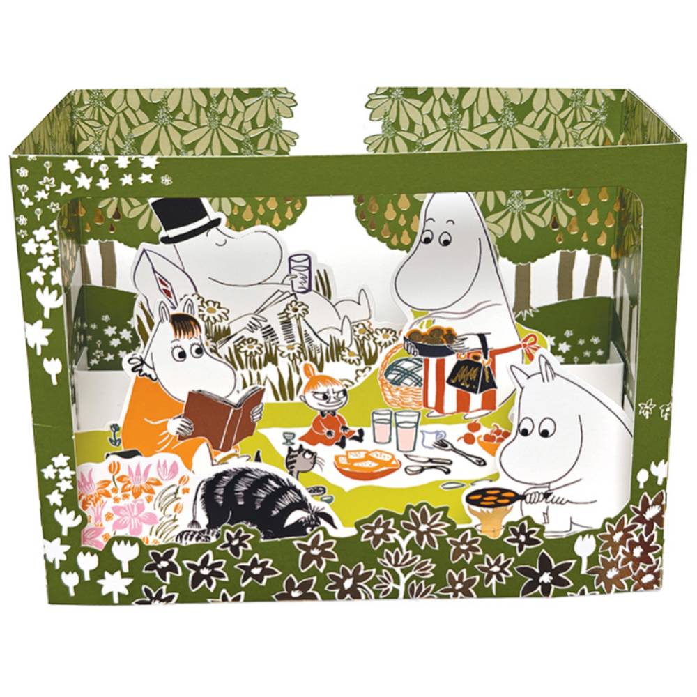 Moomin Picnic Theatre Card 3D - The Official Moomin Shop