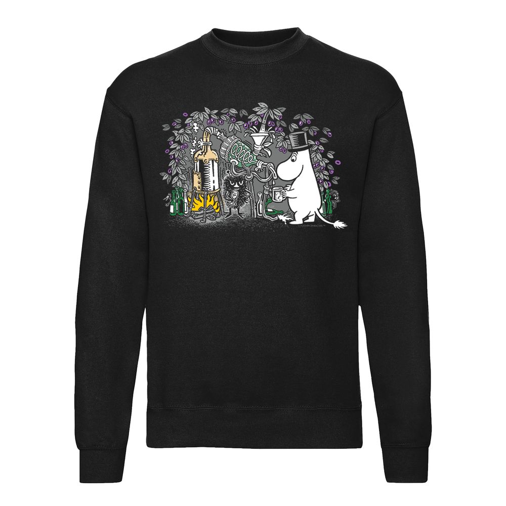 Moominpappa Dynamite Sweatshirt Black - The Official Moomin Shop