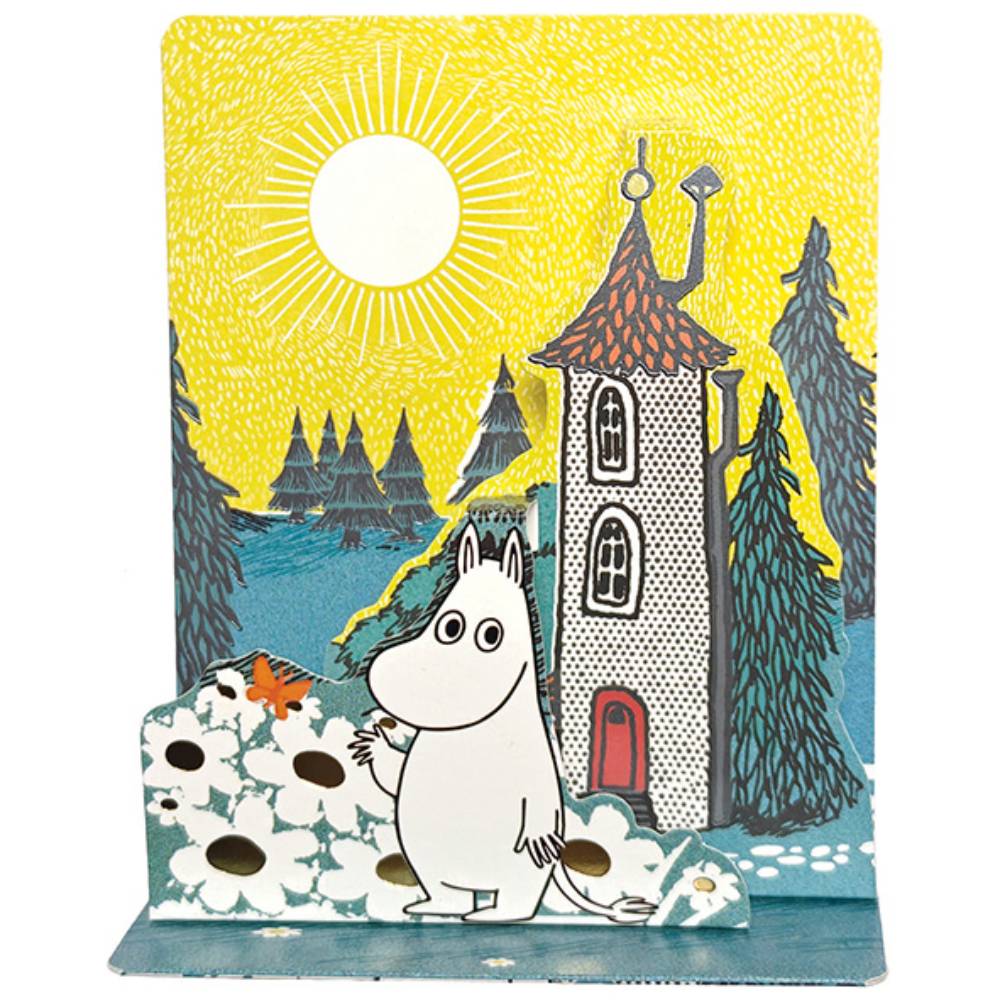 Moomintroll Les Pop's Card 3D - The Official Moomin Shop