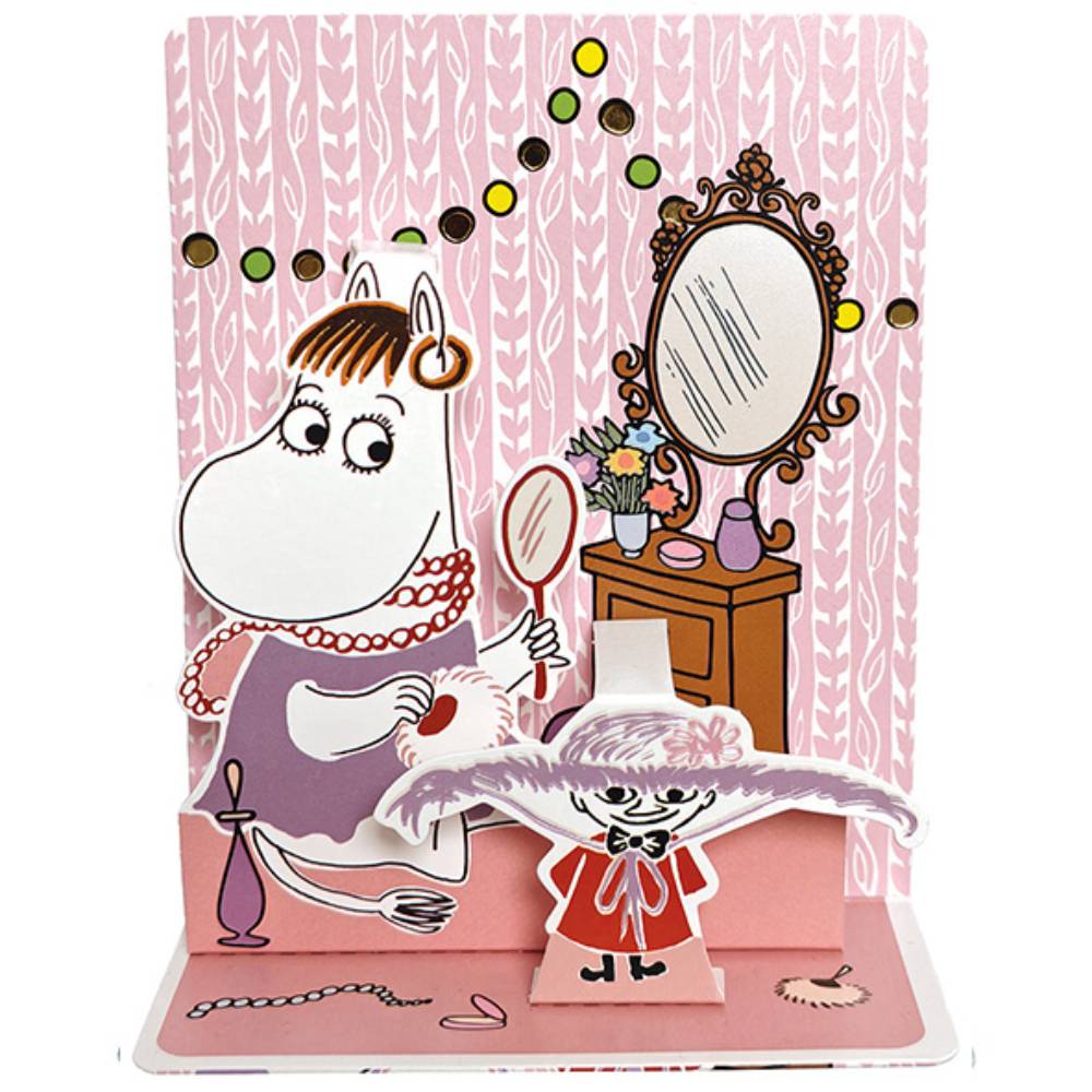 Snorkmaiden Les Pop's Card 3D - The Official Moomin Shop