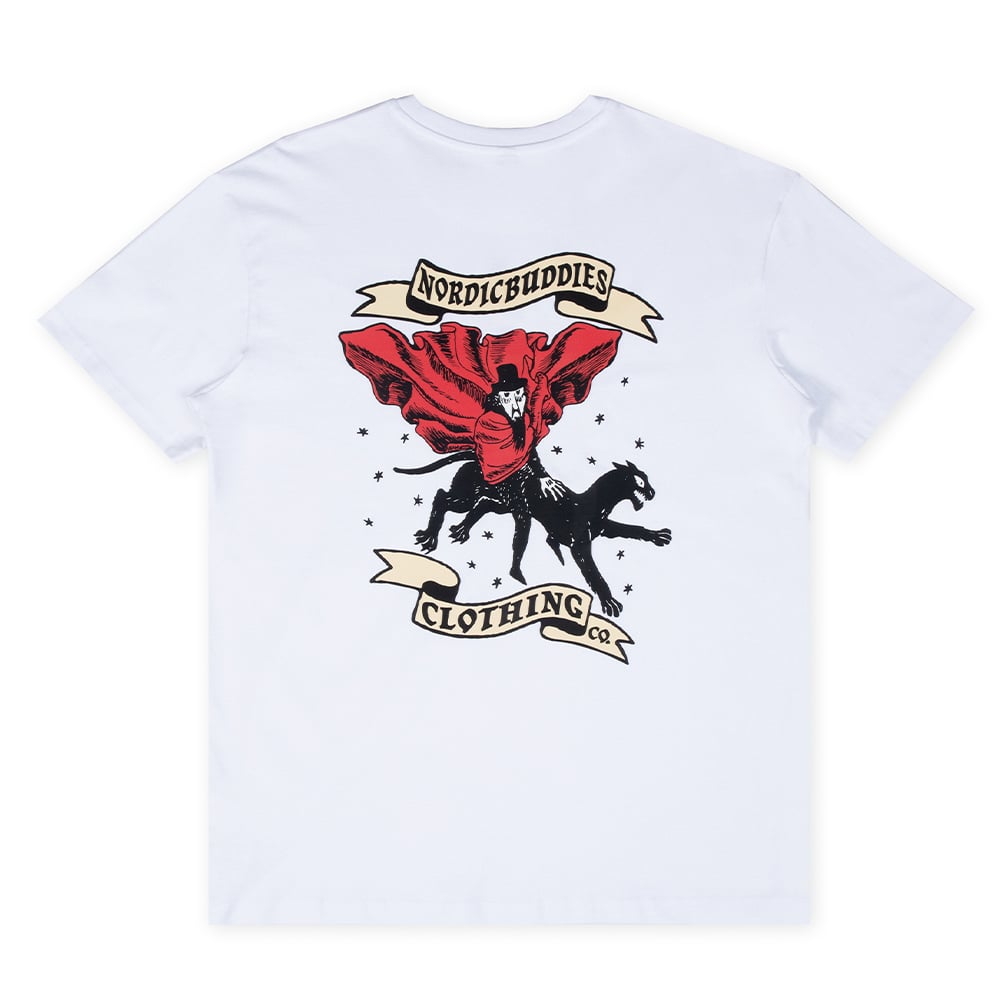 Moomin The Hobgoblin T-shirt White - Nordicbuddies - The Official Moomin Shop